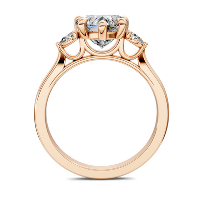 Alivia Three Stone Classic Ring