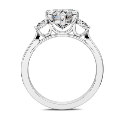 Alivia Three Stone Classic Ring