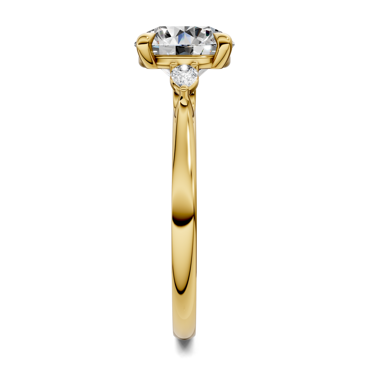 Alivia Three Stone Classic Ring