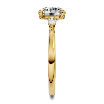 Alivia Three Stone Classic Ring