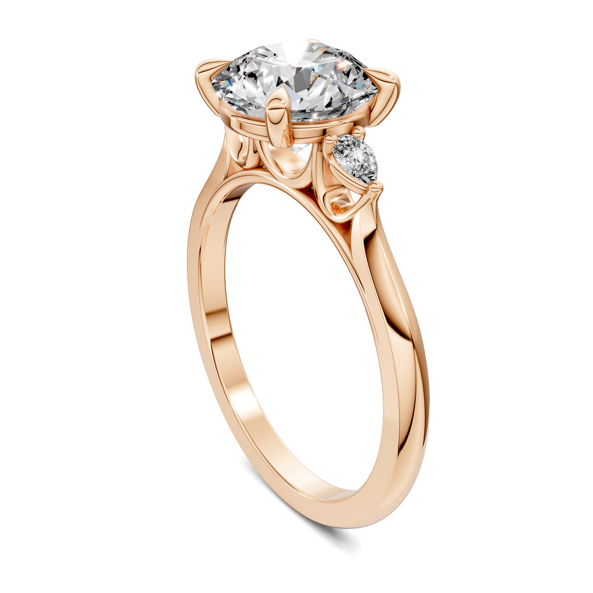 Alivia Three Stone Classic Ring