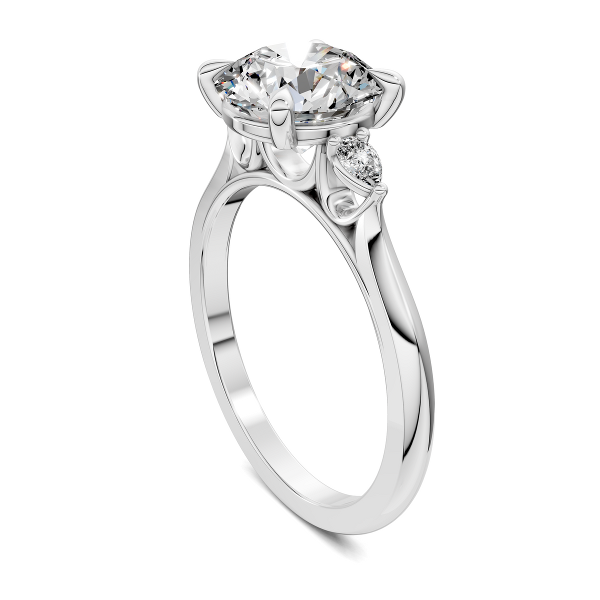 Alivia Three Stone Classic Ring