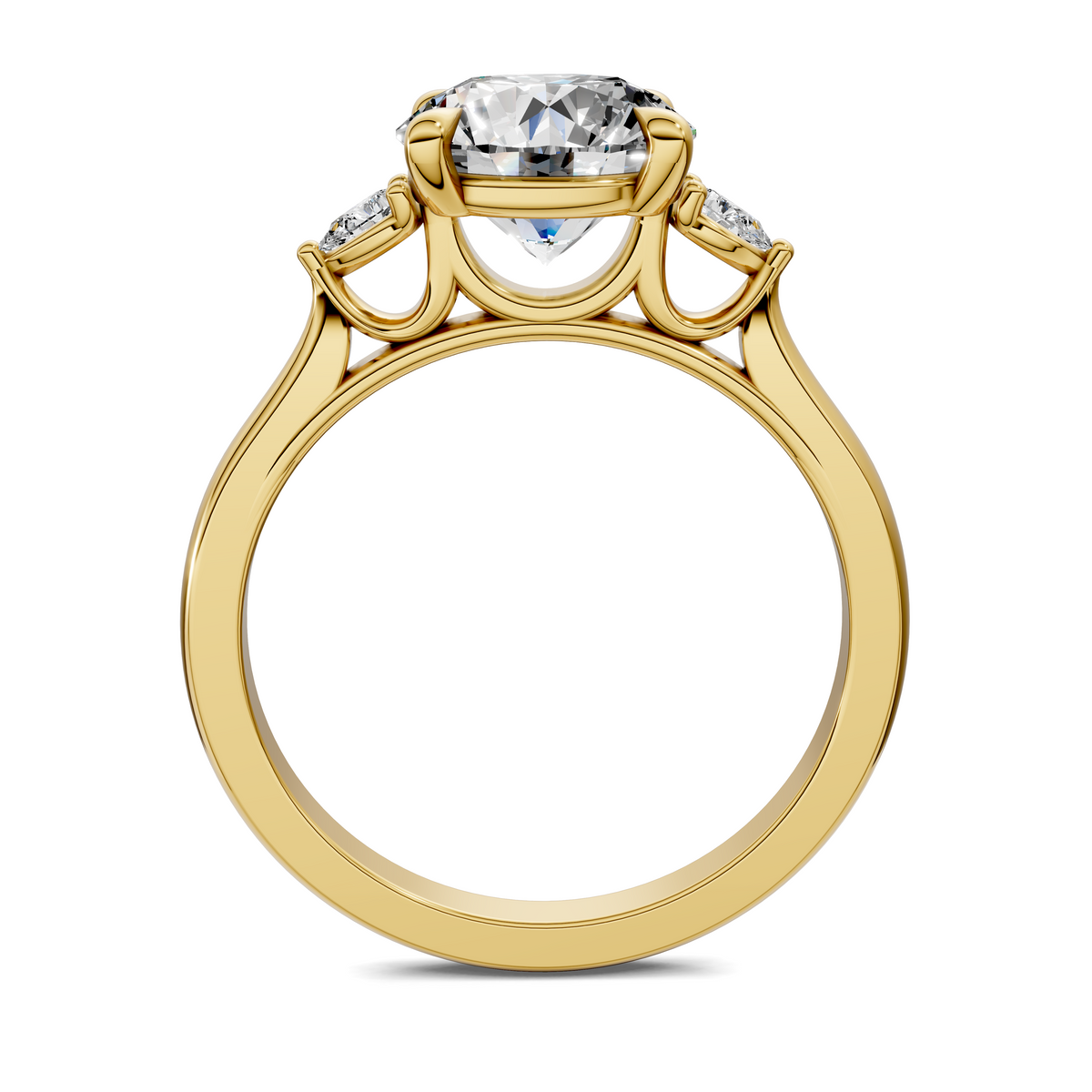 Alivia Three Stone Classic Ring