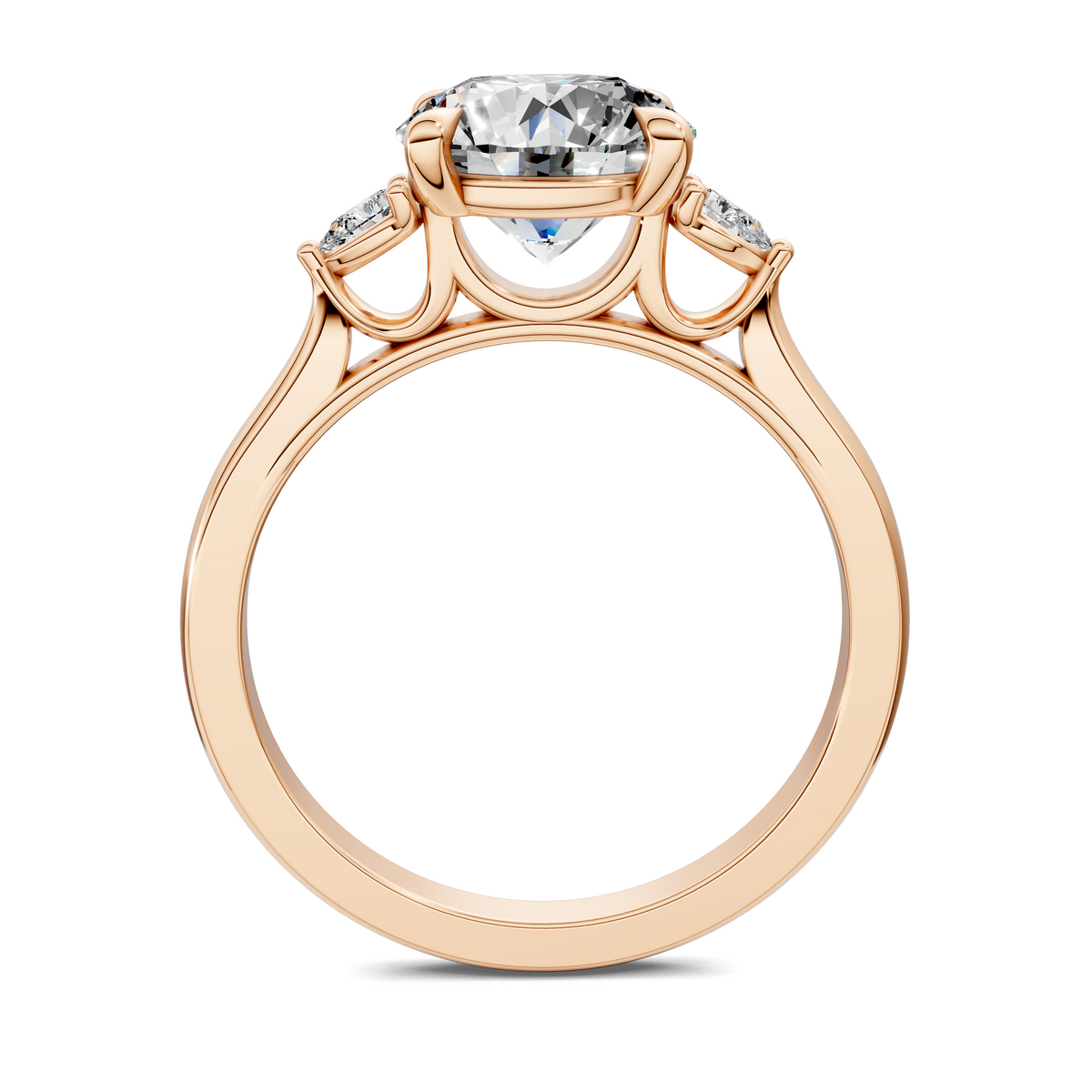 Alivia Three Stone Classic Ring