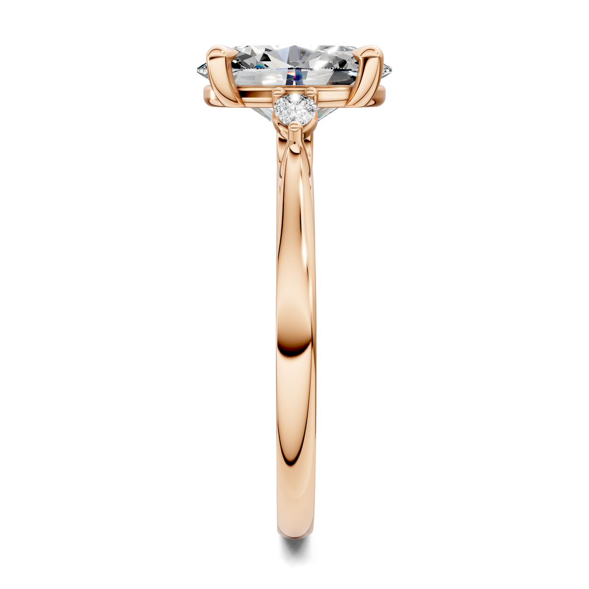 Alivia Three Stone Classic Ring