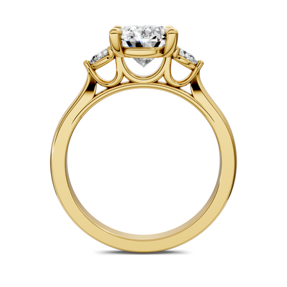 Alivia Three Stone Classic Ring