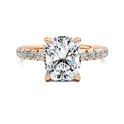 Tessa Scalloped Pavé Ring