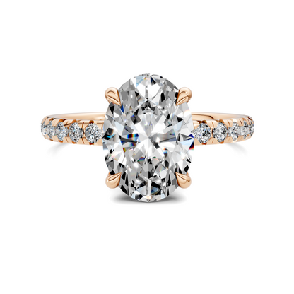 Tessa Scalloped Pavé Ring