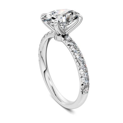 Tessa Scalloped Pavé Ring