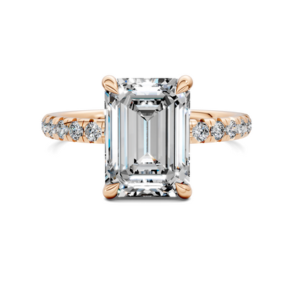 Tessa Scalloped Pavé Ring