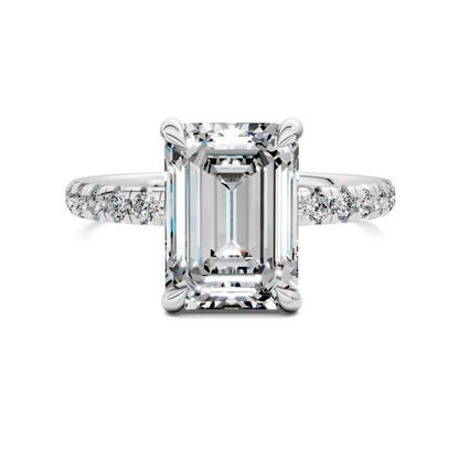 Tessa Scalloped Pavé Ring