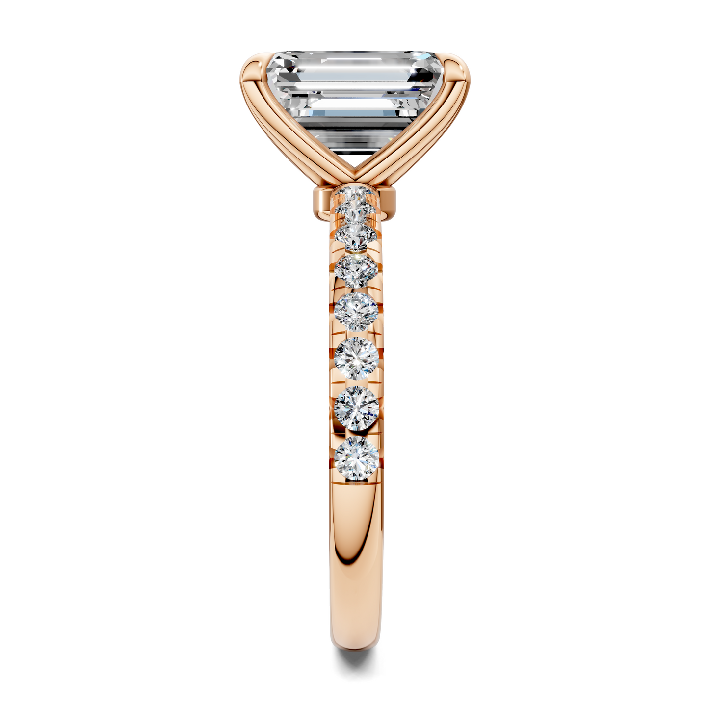 Tessa Scalloped Pavé Ring
