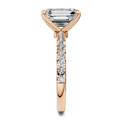 Tessa Scalloped Pavé Ring