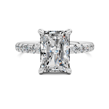 Tessa Scalloped Pavé Ring