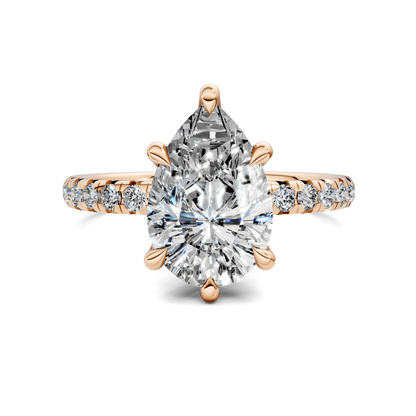 Tessa Scalloped Pavé Ring