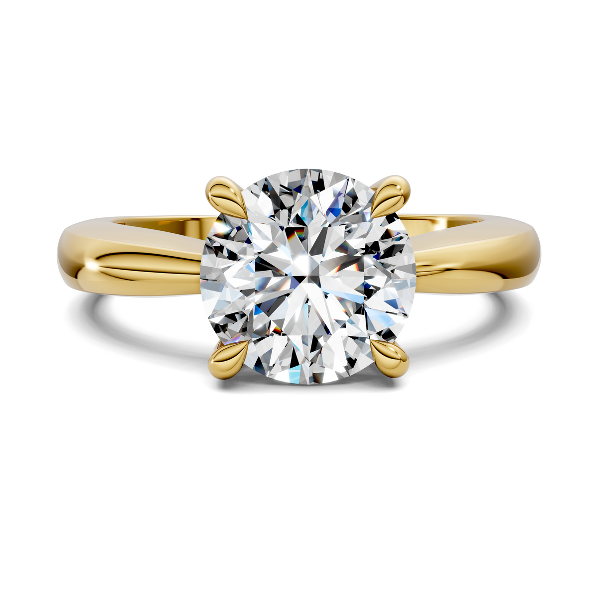 Nora Tapered Solitaire Ring