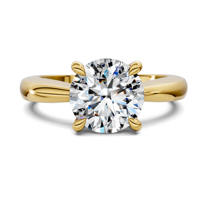 Nora Tapered Solitaire Ring