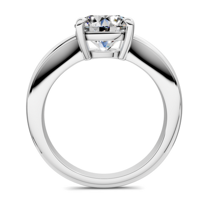 Nora Tapered Solitaire Ring
