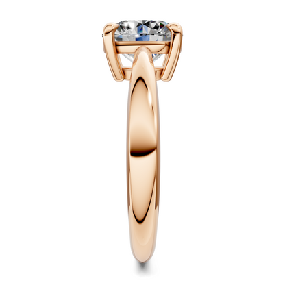 Nora Tapered Solitaire Ring