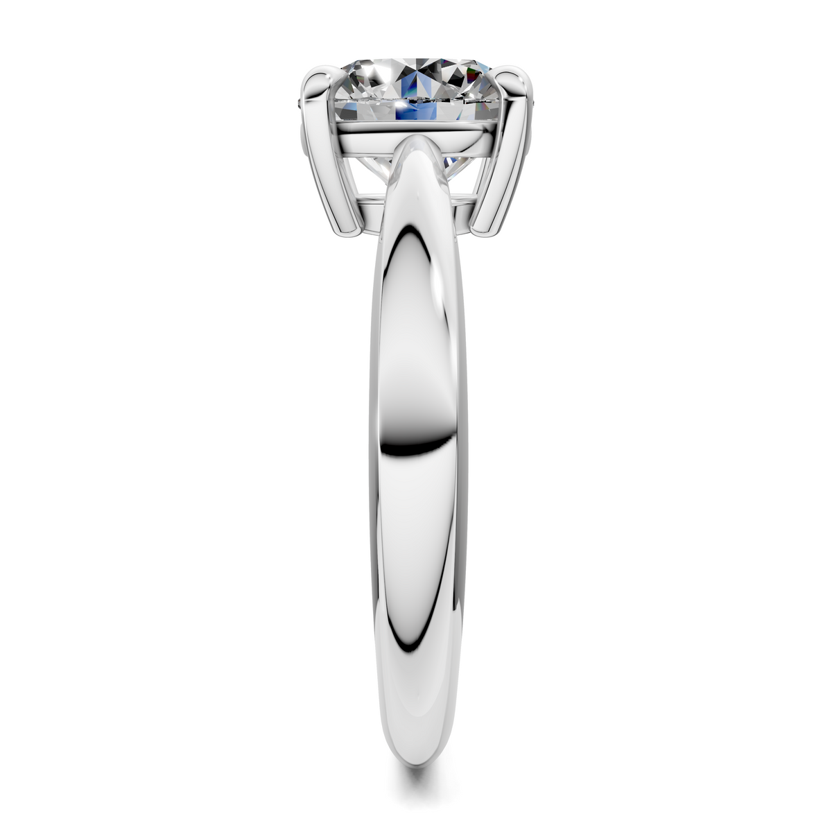 Nora Tapered Solitaire Ring