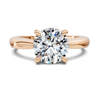 Nora Tapered Solitaire Ring
