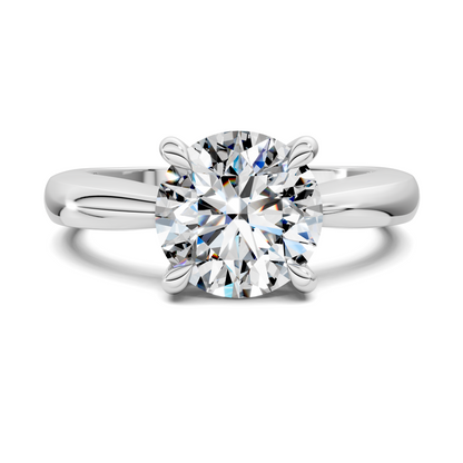 Nora Tapered Solitaire Ring