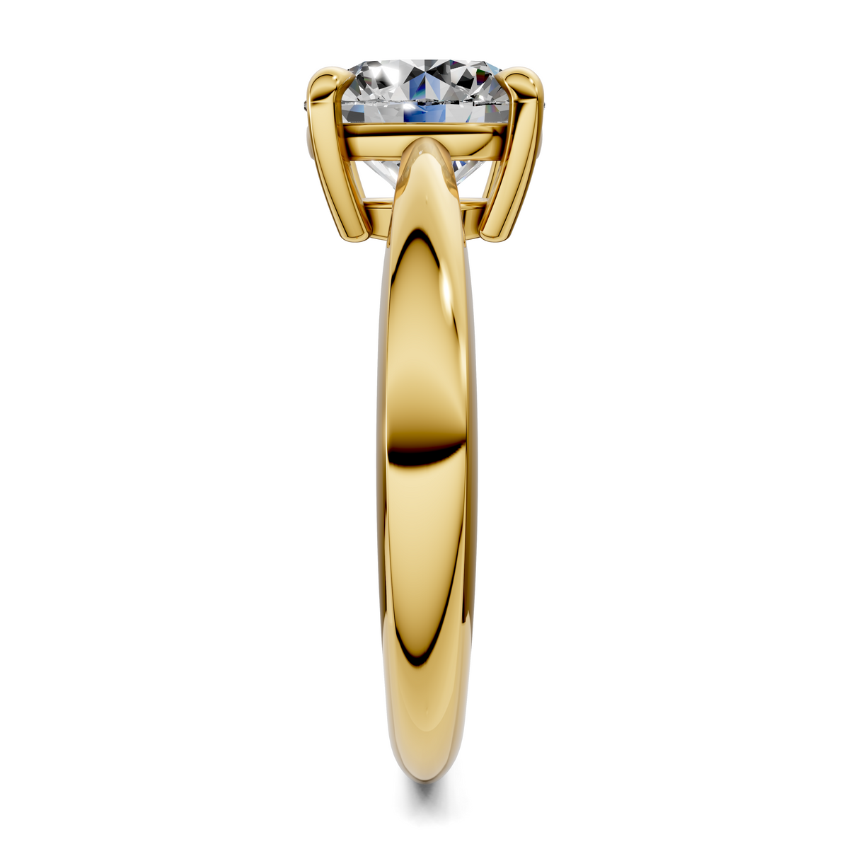 Nora Tapered Solitaire Ring