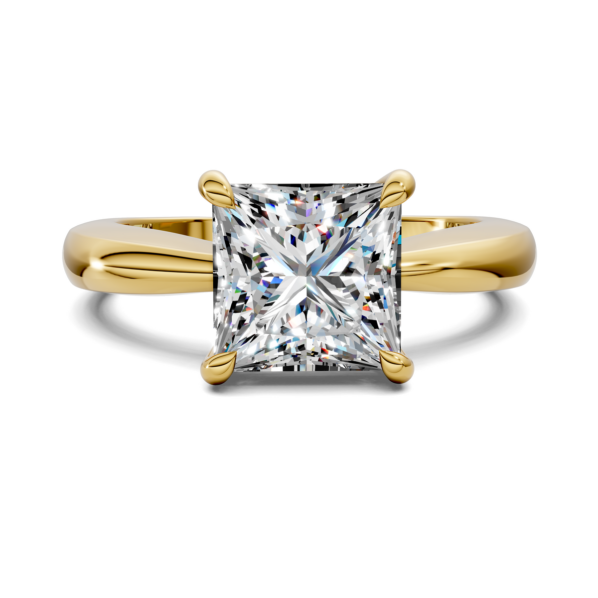 Nora Tapered Solitaire Ring