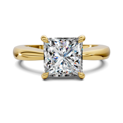 Nora Tapered Solitaire Ring