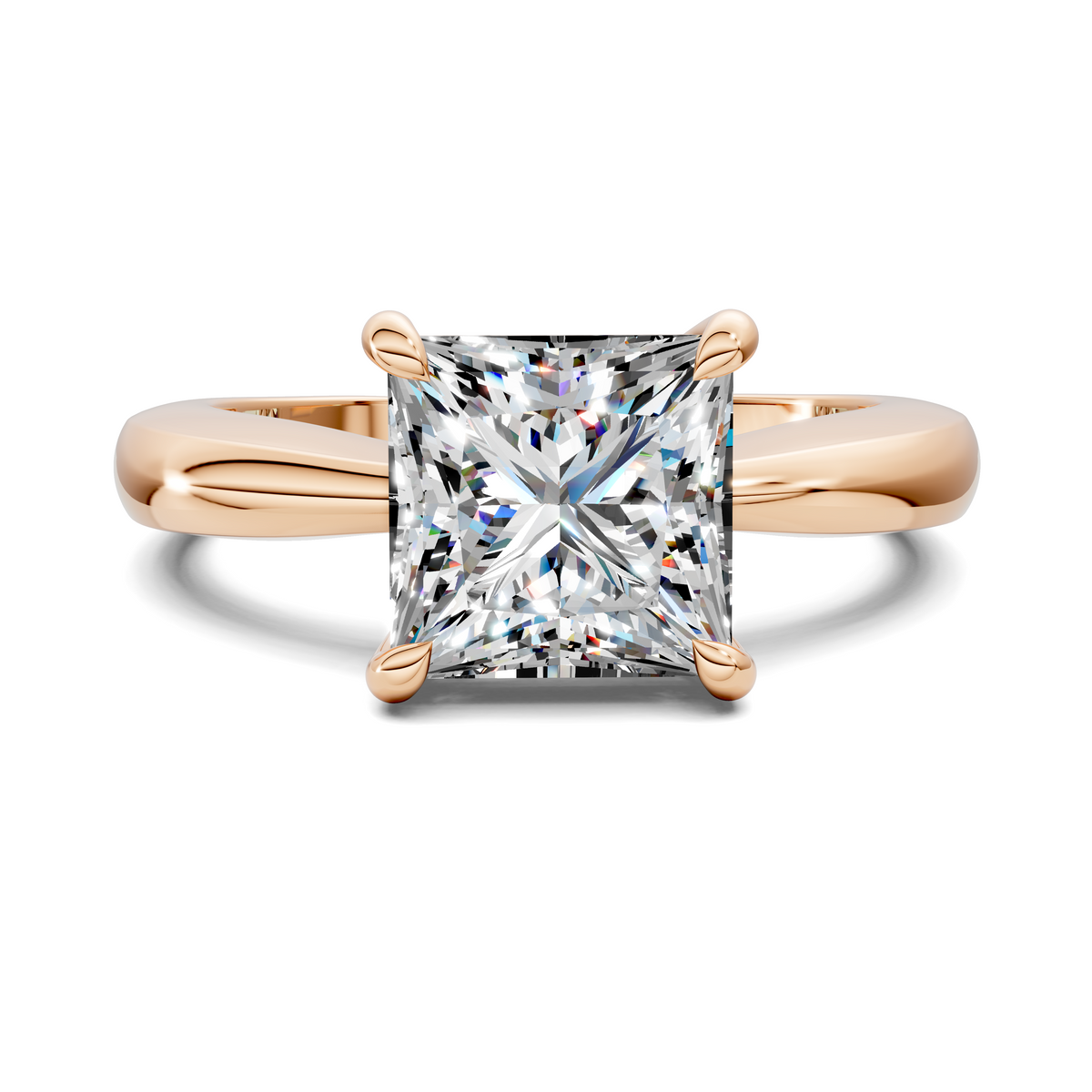 Nora Tapered Solitaire Ring