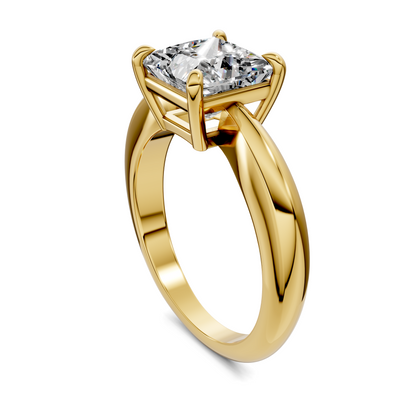Nora Tapered Solitaire Ring