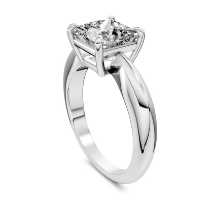 Nora Tapered Solitaire Ring