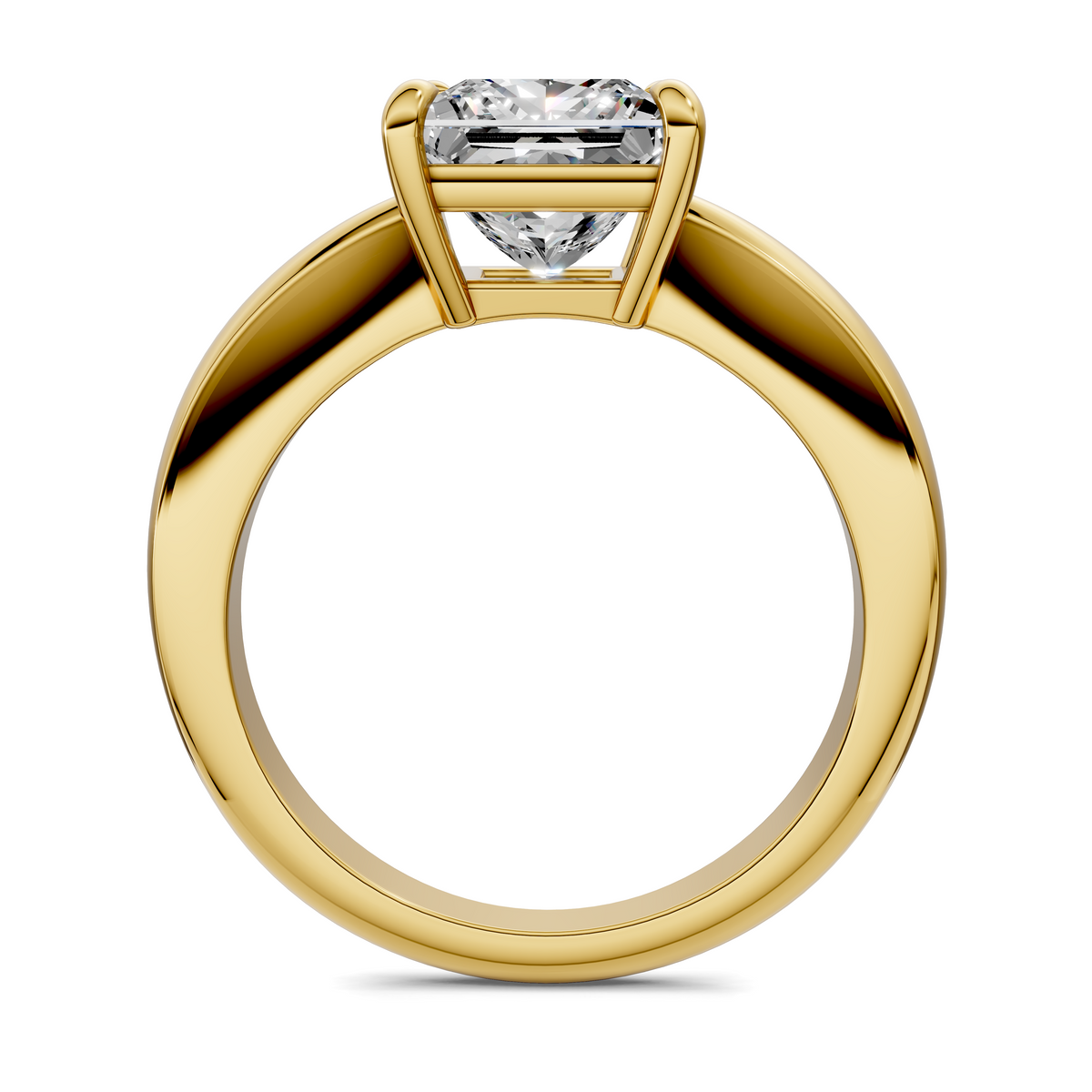 Nora Tapered Solitaire Ring