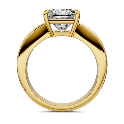 Nora Tapered Solitaire Ring