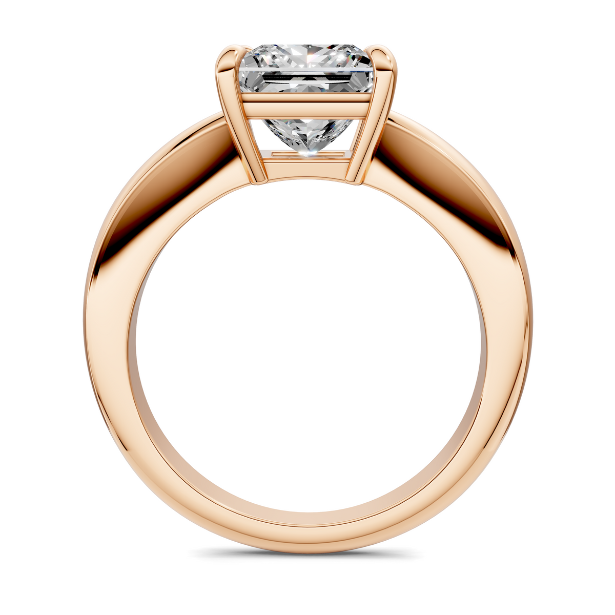 Nora Tapered Solitaire Ring