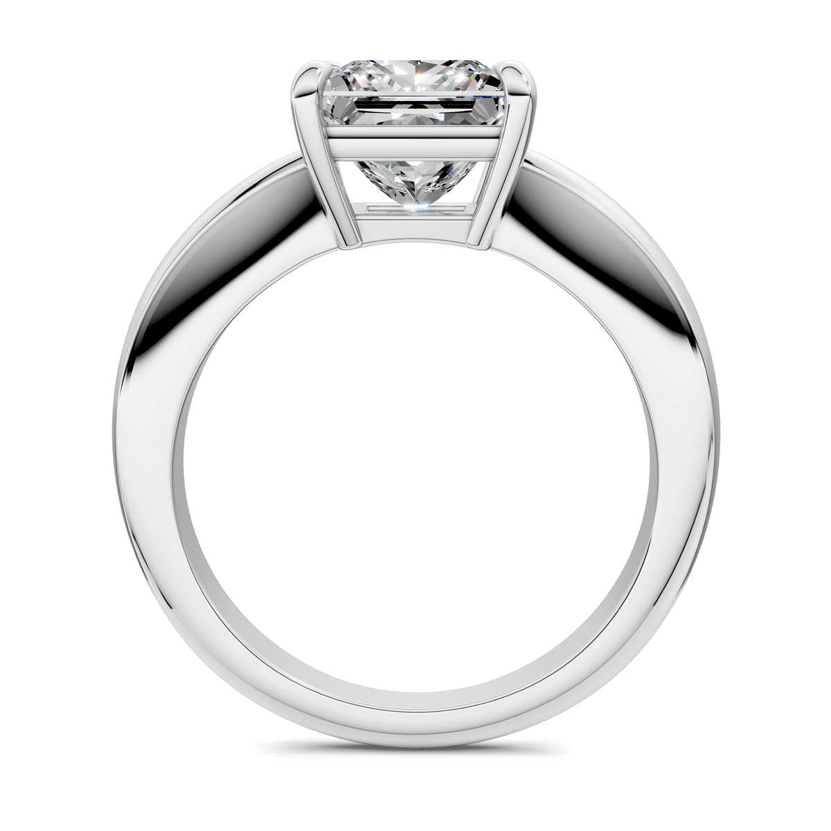 Nora Tapered Solitaire Ring