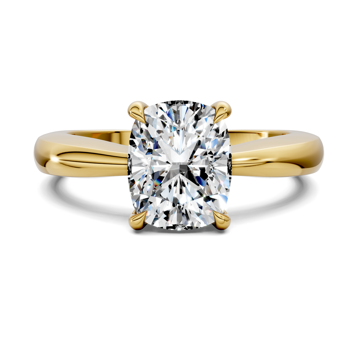 Nora Tapered Solitaire Ring