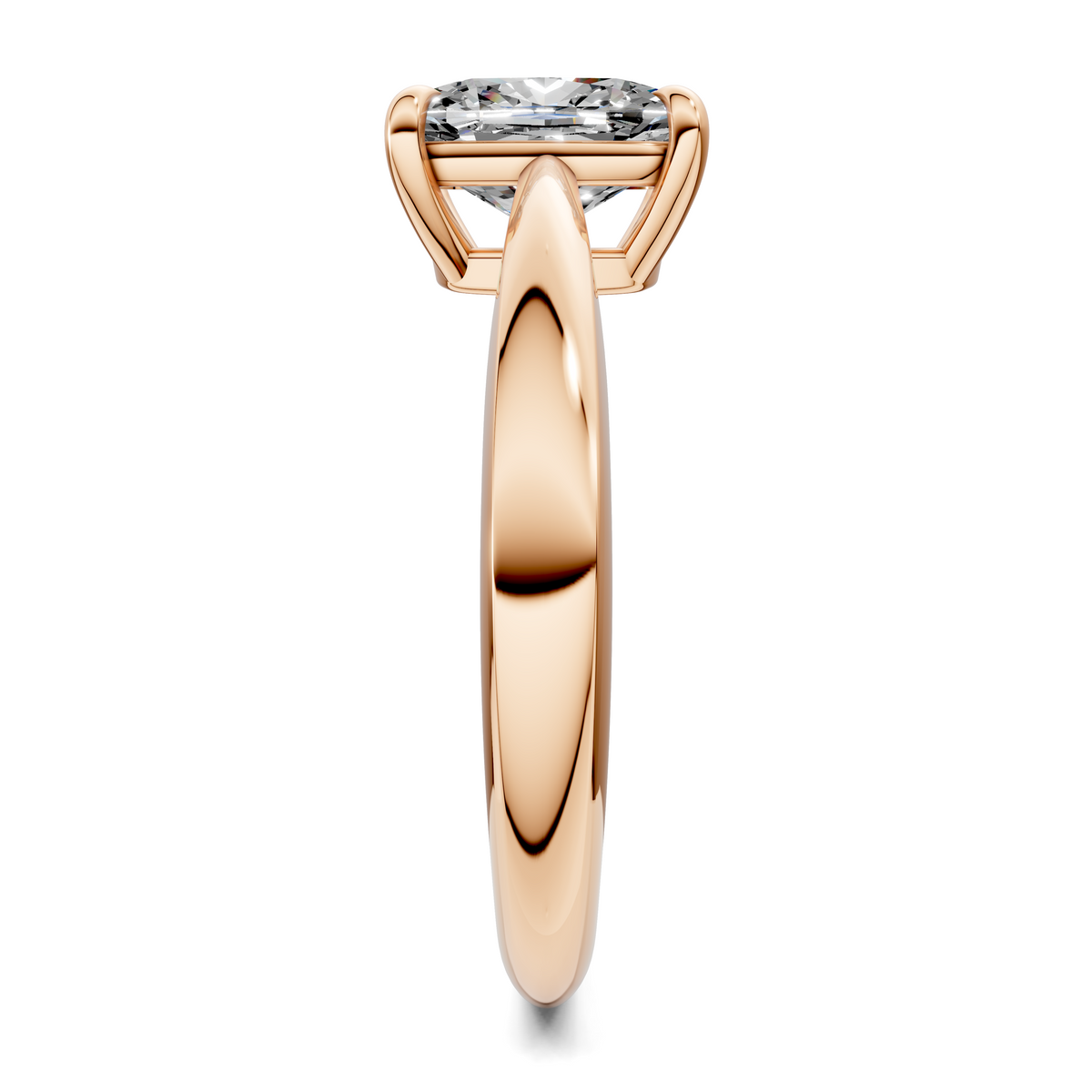 Nora Tapered Solitaire Ring