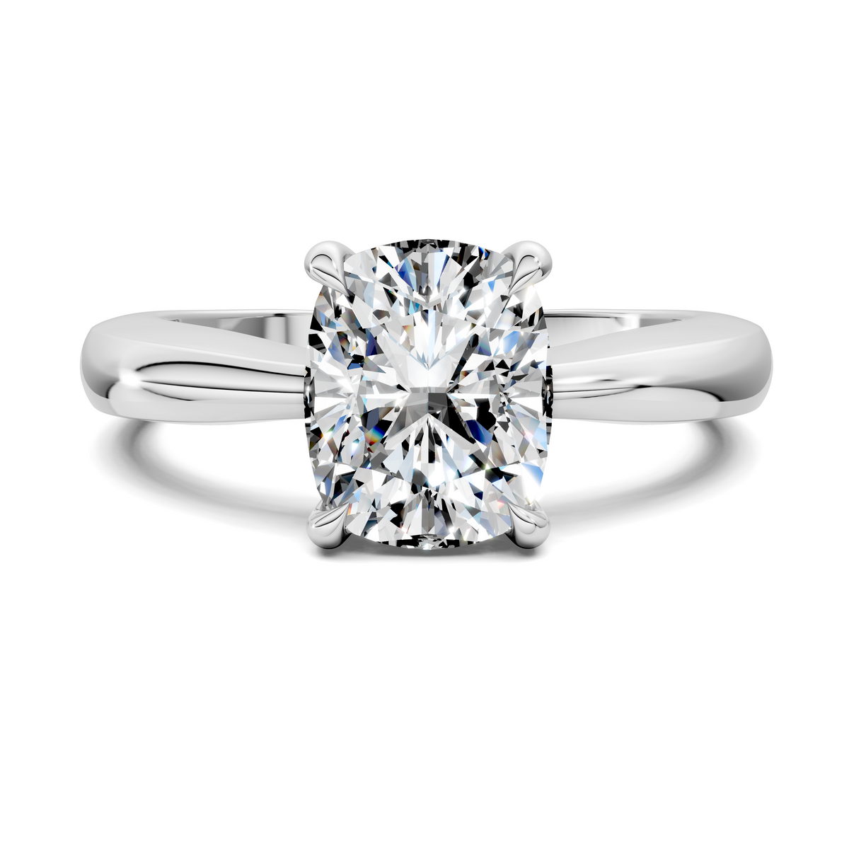 Nora Tapered Solitaire Ring