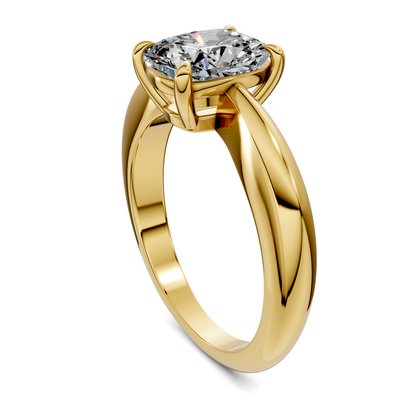 Nora Tapered Solitaire Ring