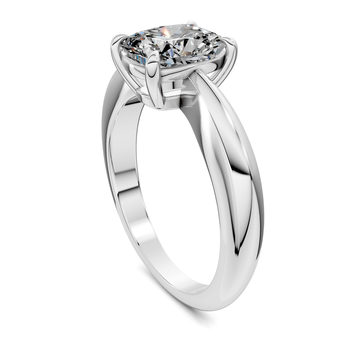 Nora Tapered Solitaire Ring