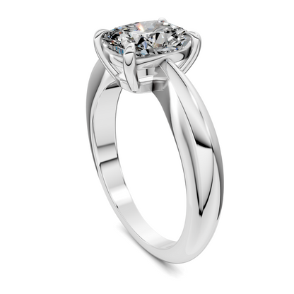Nora Tapered Solitaire Ring