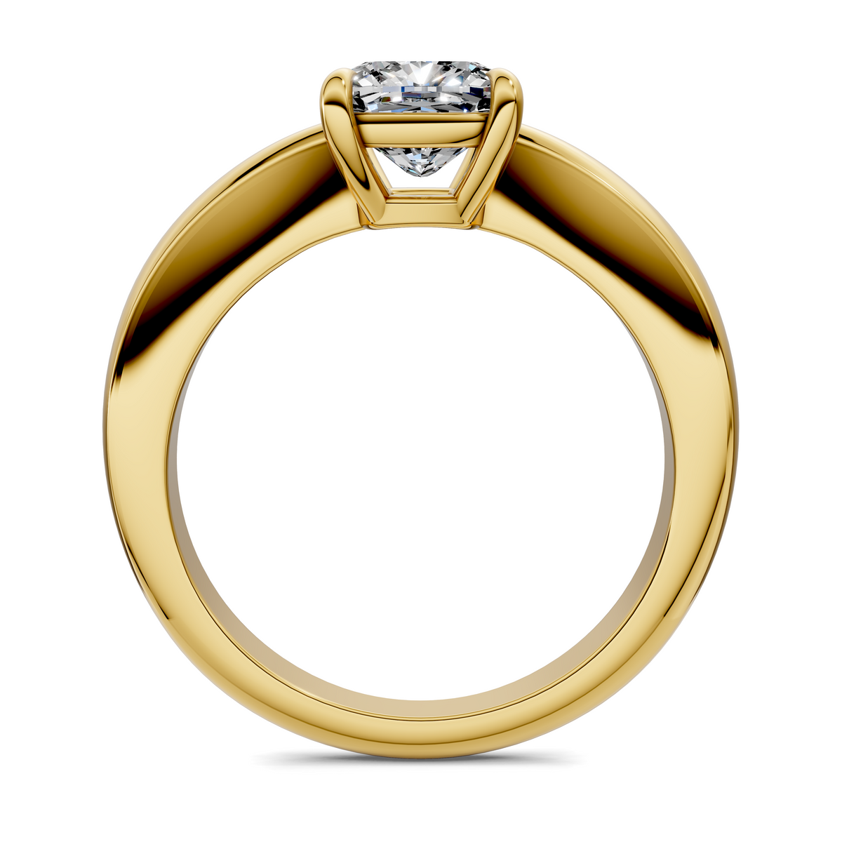 Nora Tapered Solitaire Ring