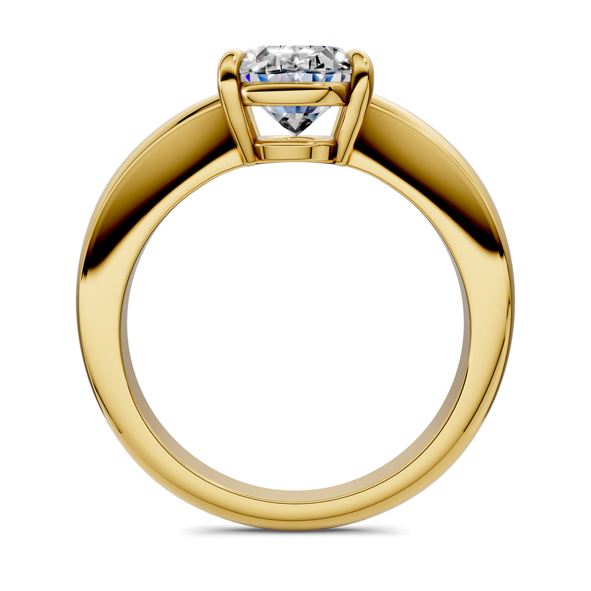 Nora Tapered Solitaire Ring