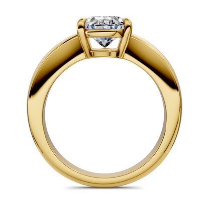 Nora Tapered Solitaire Ring