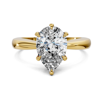 Nora Tapered Solitaire Ring