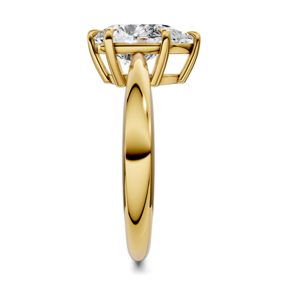Nora Tapered Solitaire Ring