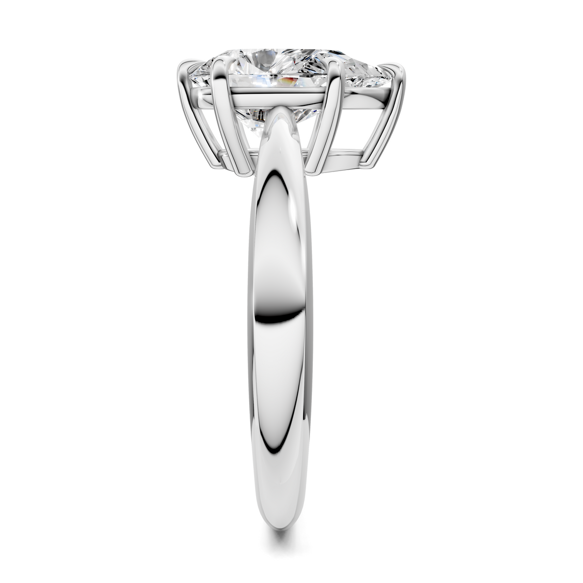 Nora Tapered Solitaire Ring