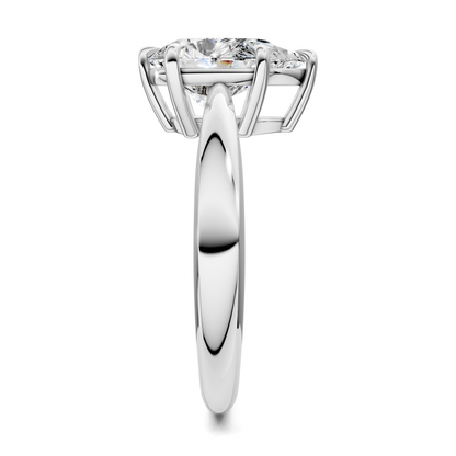 Nora Tapered Solitaire Ring
