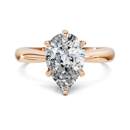 Nora Tapered Solitaire Ring